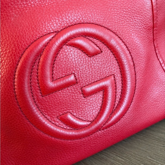 Gucci Soho Convertible Top Handle Bag with Crossbody Straps - Picture 3 of 16